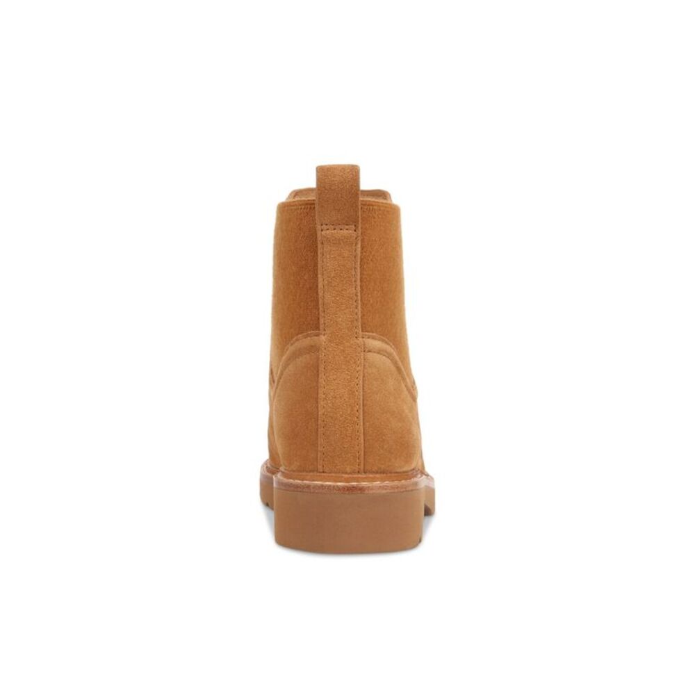 VINCE. Womens Brown Water Repellent Back Pull-Tab Rue Block Heel Chelsea 9.5 M - Picture 2 of 4